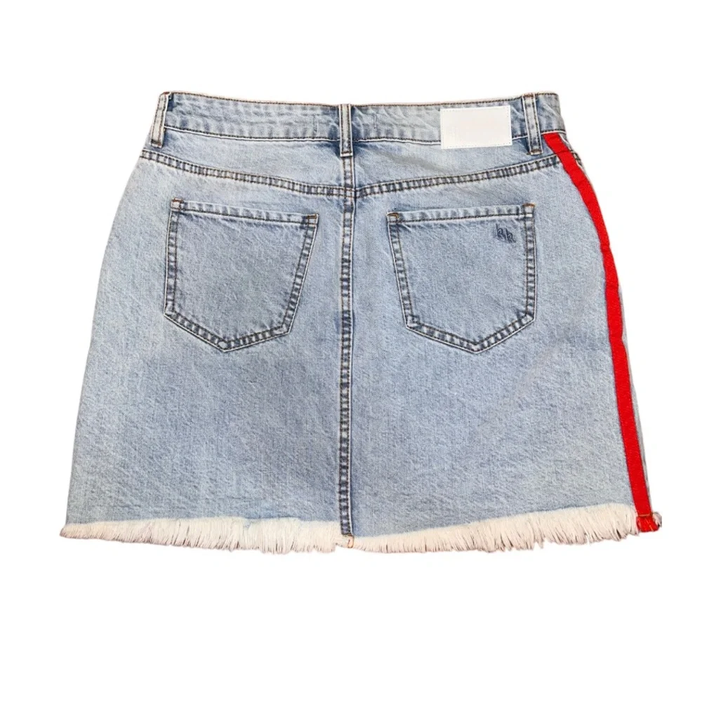 Kendall+ Kylie🦎Side Stripe Denim Skirt🌵